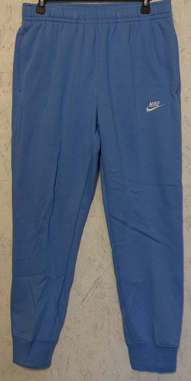 Nike Club Fleece Jogger Pants - Size: M - BV2671 412 - University Blue - NWT NEW